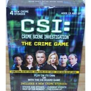  CSI Crime Scene Investigation   The Crime Game (4 New Crime 
