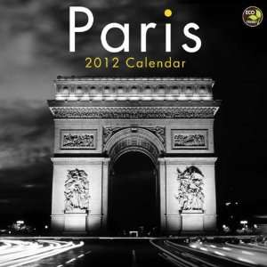  Paris 2012 Wall Calendar