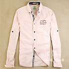 NWT Clothing Scotch & Soda Embroidery Long Sleeve Mens Shirt New Tops 