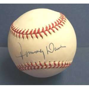  MLB Dodgers Tommy Davis # 12 Autographed Baseball: Sports 