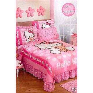  Hello Kitty Rocker Full/Queen Mini Comforter Set Explore 