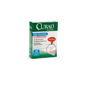  CURAD Sterile Non Stick Adhesive Pad [CASE] Health 