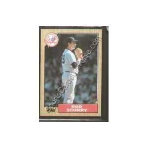  1987 Topps Regular #665 Rod Scurry, New York Yankees 
