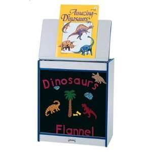    RAINBOW ACCENTS BIG BOOK EASEL FLANNEL FRONT YELLOW: Toys & Games