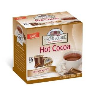 Grove Square Hot Cocoa Cups, Milk,Single Serve Cup for Keurig K Cup 