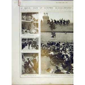  Royal Tour Cheshire Liverpool Chester Electric 1914