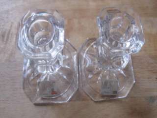 Mikasa Pair of Candle Holders Lead Crystal New with Tag  