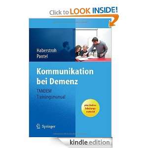 Kommunikation bei Demenz   TANDEM Trainingsmanual (German Edition 
