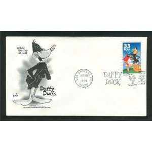  Daffy Duck   Looney Tunes ArtCraft First Day Cover Cachet 