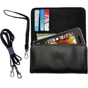  Black Purse Hand Bag Case for the Samsung SCH R810 with 