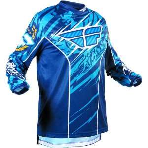 Fly Racing F 16 Mens MotoX Motorcycle Jersey   Blue/Navy / 2X Large 