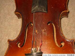 Nice old 3/4 (?) Violin NR violon full  