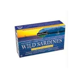 Wild Planet Wild Sardines In Oil & Lemon (12x4.375 Oz)  