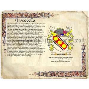   Arms/ Family Crest on Fine Paper and Family History Buy 1 get 1 FREE