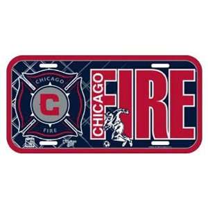  MLS Chicago Fire License Plate: Sports & Outdoors