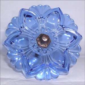    Blue Glass Curtain Tieback from Adkins Antiques: Home & Kitchen