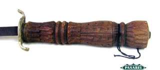 Thai Darb Dha Sword / Dagger & Carved Wood Handle 18.5  