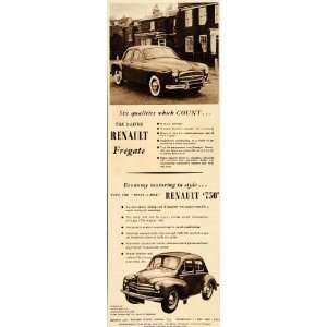   750 French Car 4 Door Saloon   Original Print Ad