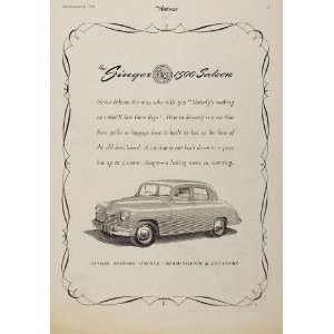   SM 1500 Sedan Saloon British Car   Original Print Ad