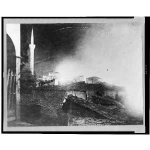  Saloniki fire taken at night 1917,American Red Cross