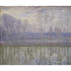  Hand Made Oil Reproduction   Alfred Sisley   24 x 20 