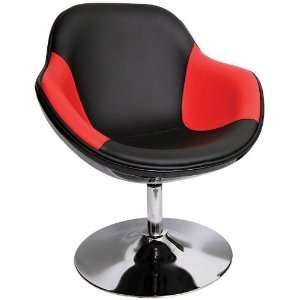  Black Red Saddlebrook Lounger Chair: Home & Kitchen