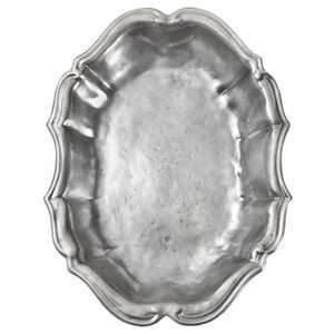  Match Pewter Queen Anne Oval Bowl: Kitchen & Dining