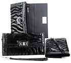 zebra leather wallet  