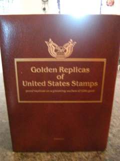 Golden Replicas of United States Stamps 22Kt Gold Proof Replicas 