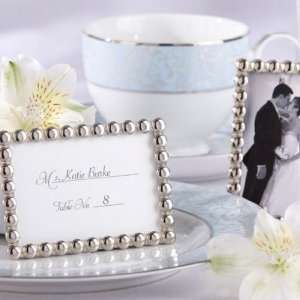  Silver Pearls Mini Photo Frame 