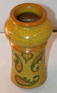 Rosenthal Vintage Pottery Vase Hand Crafted Italy Nice  