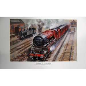    Duchess Of Buccleuch Lms Railway Steam Train