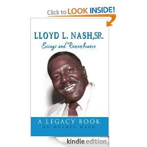   and Remembrance A Legacy Book Delois Nash  Kindle Store