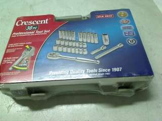 Crescent CTK30SET 30 Pc 12 Point Fractional Metric, Standard and Deep 