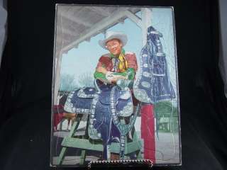 1950 Roy Rogers Picture Jigsaw Puzzle  