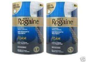 ROGAINE FOAM MENS 8 MONTH SUPPLY (8) 2.11oz NIP  
