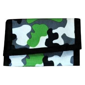  Unique Green Camo Trifold Wallet, by Wildkin By Ashley 