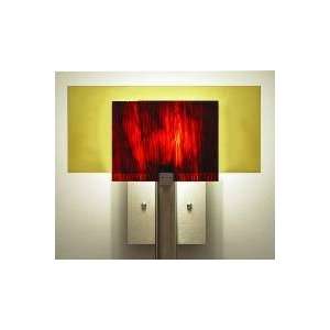 WPT Design Dessy Wall Sconce w/ Almond Combination Glass   DESSY1A 