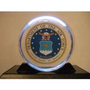  687130 U.S. Air Force Crystal Paper Weight Case Pack 1 