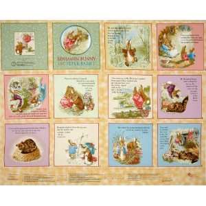  44 Wide Beatrix Potter Benjamin Bunny Soft Book Panel 
