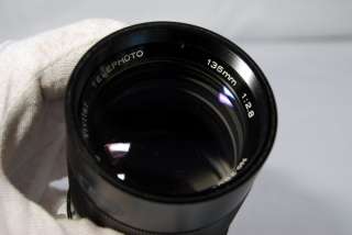Vivitar Nikon 135mm f2.8 lens Non Ai manual focus prime telephoto 