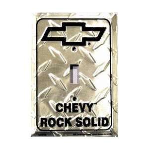  Chevy Rock Solid Diamond Light Switch Cover (single 