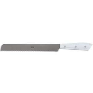  Compendio bread knife, Grey Blade, Ice Lucite handle 