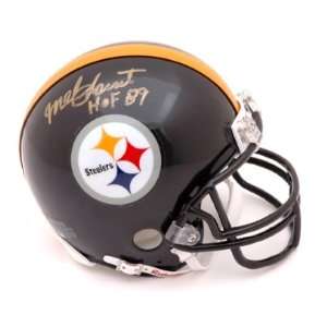  Mel Blount Signed Steelers Mini Helmet