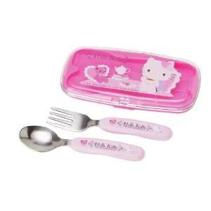  Spoon & Fork Set (Hello Kitty with Bear) Toys & Games