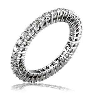  round diamonds eternity band E/W K00148W 34 Sziro Jewelry 