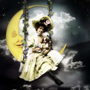  Digital Scrapbooking Kit: Its Only A Paper Moon by 