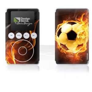   Skins for Apple iPod 3G   Burning Soccer Design Folie Electronics