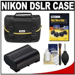  Nikon Starter Digital SLR Camera Case   Gadget Bag with 