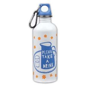 Wild and Wolf Drinks Bottle   Rob Ryan inch Please take a Drink inch 